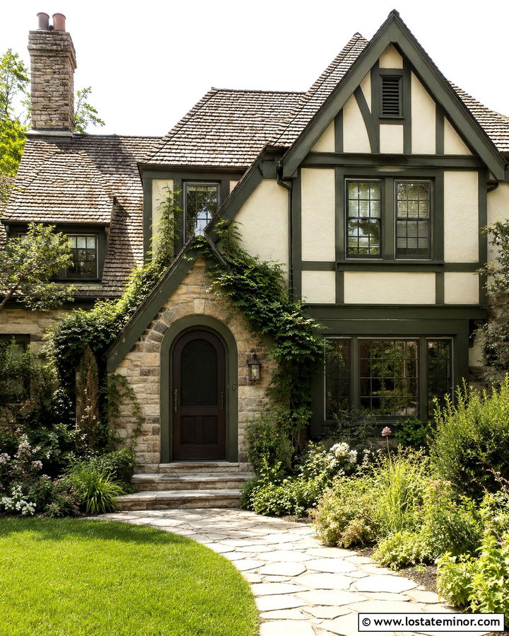 Olive Green House With Arched Screen Door - 30 Olive Green House Design With Screen Door Ideas