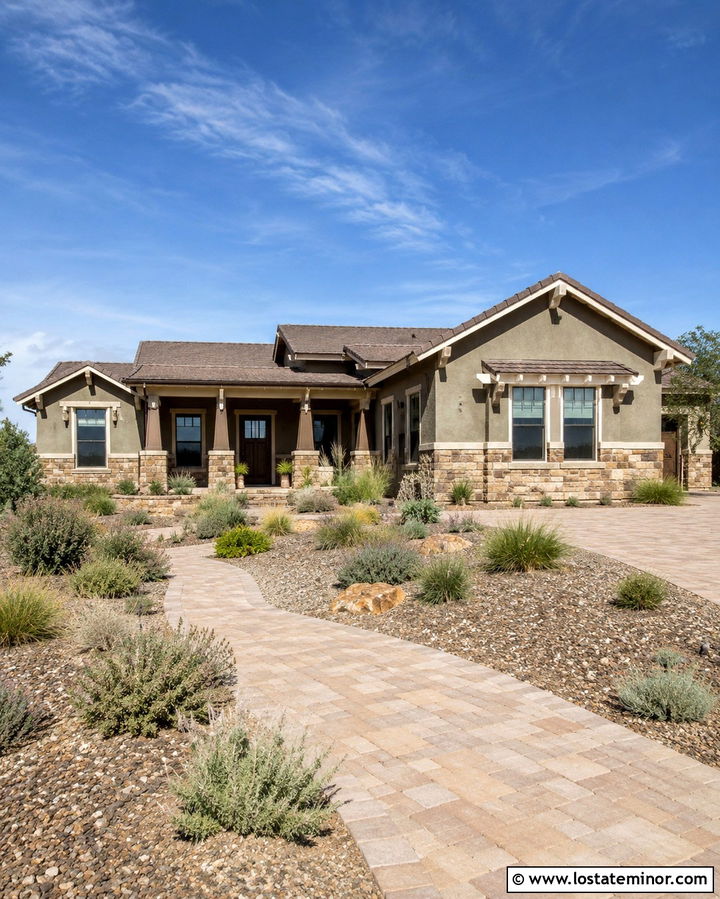 Olive Green House With Sandstone Wainscoting - 30 Olive Green House Design With Wainscoting Ideas