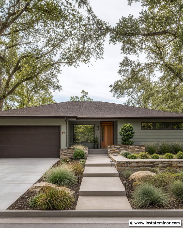 Sage Green House With Bronze Trim - 30 Sage Green House Design With Trim Ideas