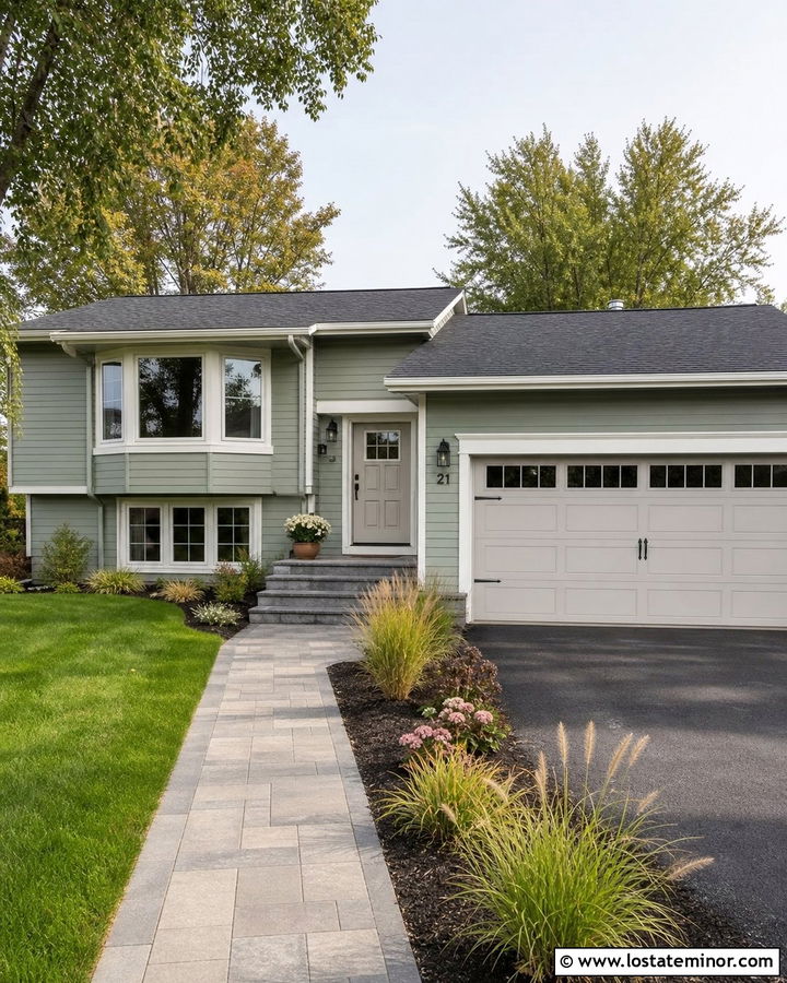 Sage Green House With Gray Dutch Door - 30 Sage Green House Design With Dutch Door Ideas