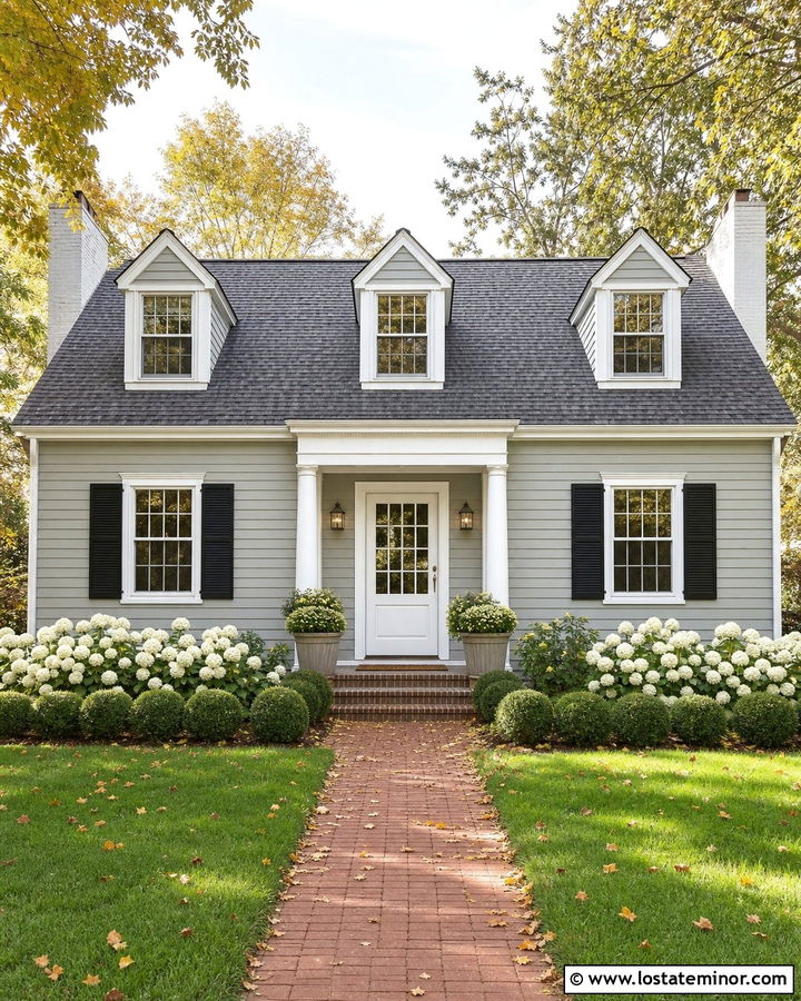 Sage Green House With White Front Door - 30 Sage Green House Design With Entry Door Ideas