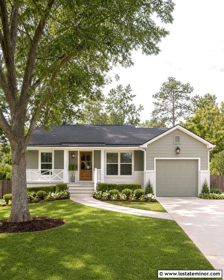 Sage Green House With White Masonry Wainscoting - 30 Sage Green House Design With Wainscoting Ideas