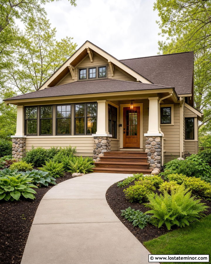 Sand Bungalow With Enclosed Sun Porch - 30 Sand House Design With Sunroom Ideas