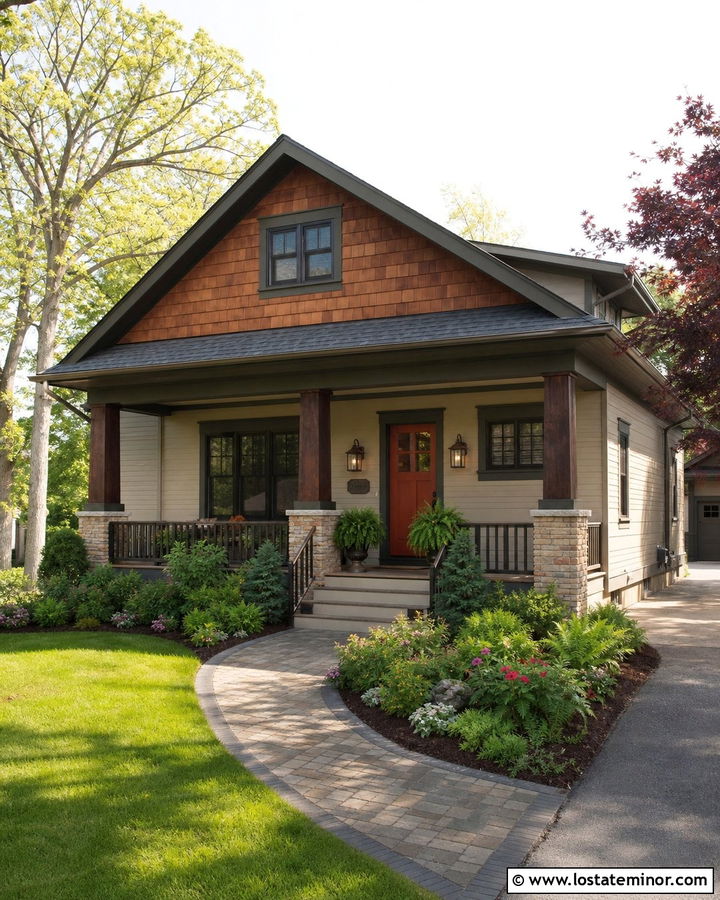 Sand Bungalow With Mission Light Fixtures - 30 Sand House Design With Light Fixtures Ideas