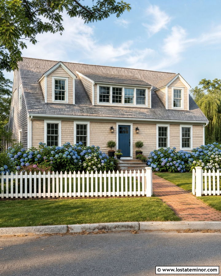 Sand Cape Cod House With Shed Dormer - 30 Sand House Design With Dormers Ideas