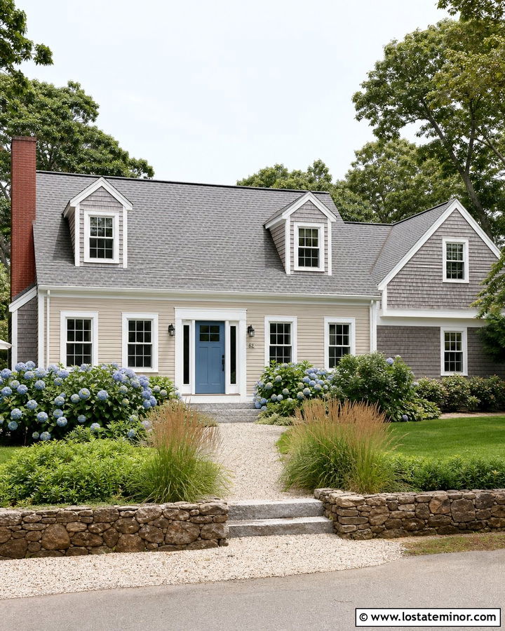 Sand Cape Cod With Weathered Cedar Shakes - 30 Sand House Design With Cedar Shake Ideas