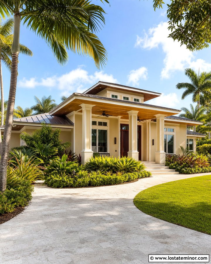 Sand House With Bamboo Porch Ceiling - 30 Sand House Design With Porch Ceiling Ideas