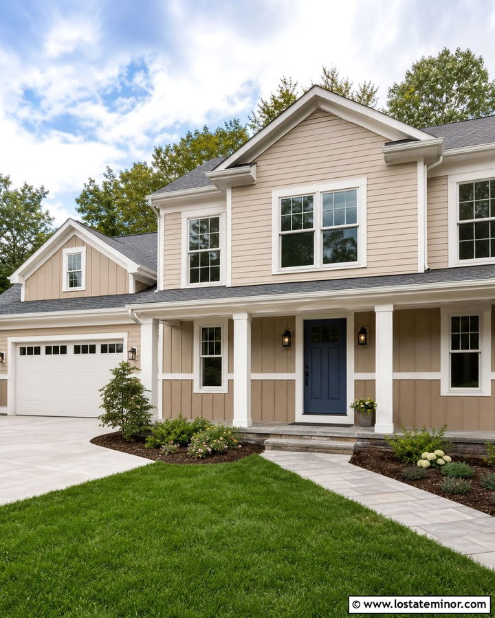 Sand House With Board And Batten Wainscoting - 30 Sand House Design With Wainscoting Ideas