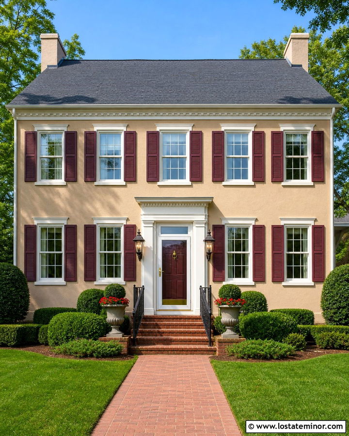 Sand House With Brass Hardware Storm Door - 30 Sand House Design With Storm Door Ideas