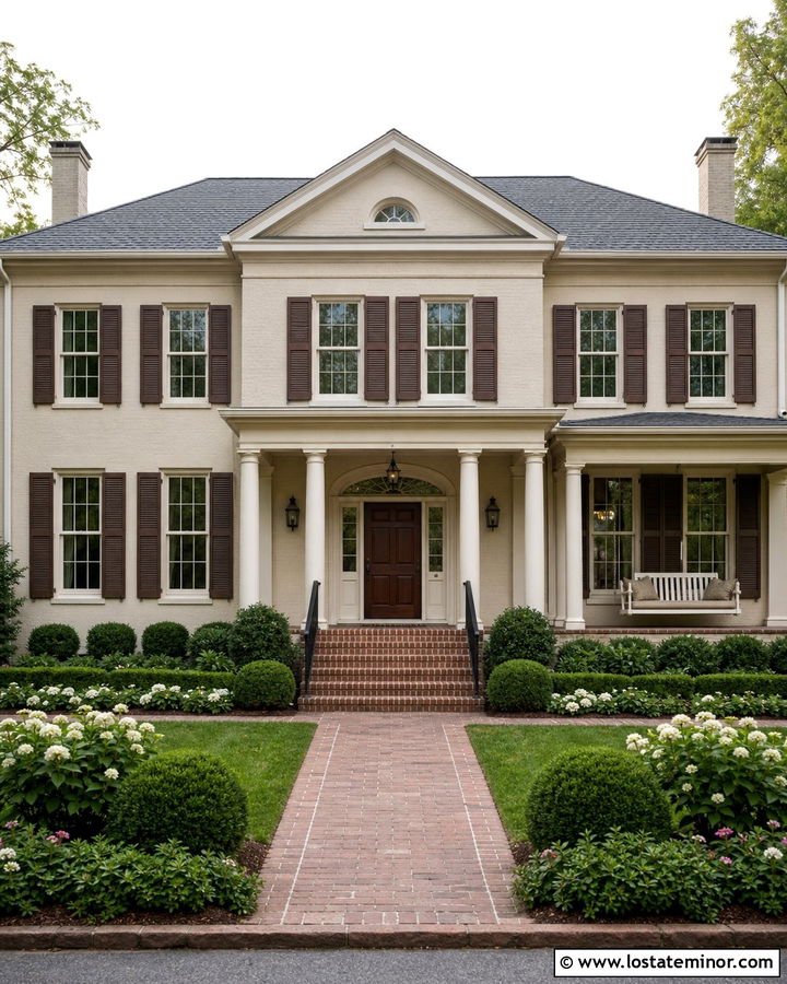 Sand House With Brick Steps And Swing - 30 Sand House Design With Swing Ideas