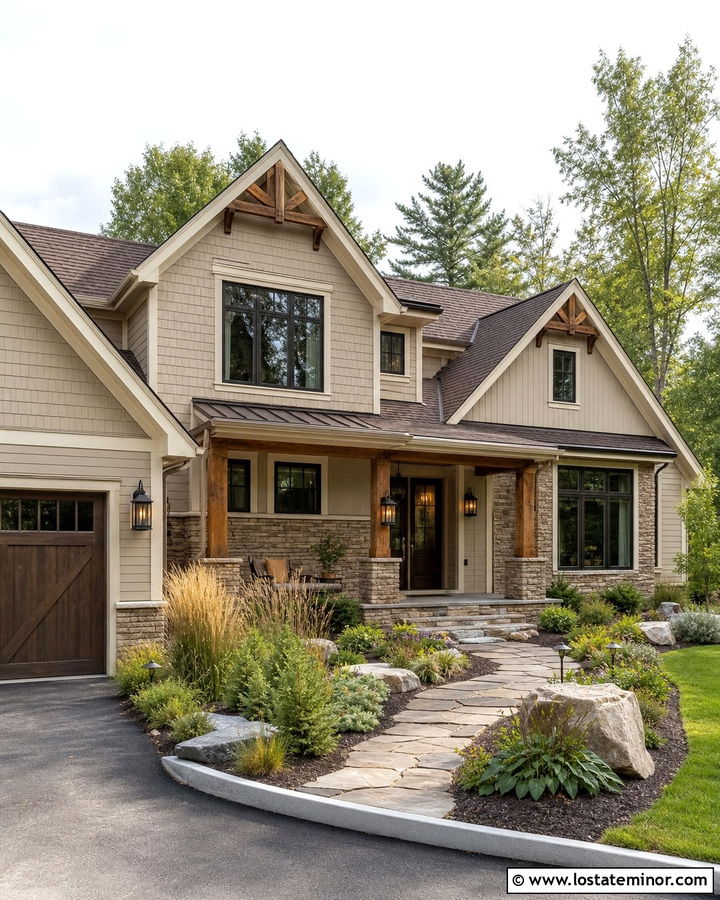 Sand House With Bronze Fixtures And Cedar Accents - 30 Sand House Design With Light Fixtures Ideas