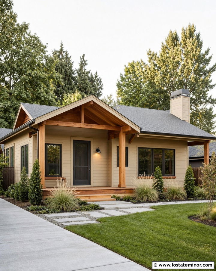 Sand House With Cedar Porch And Screen Door - 30 Sand House Design With Screen Door Ideas