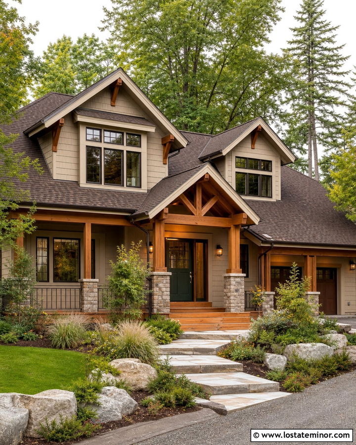 Sand House With Cedar Porch And Shingles - 30 Sand House Design With Shingles Ideas