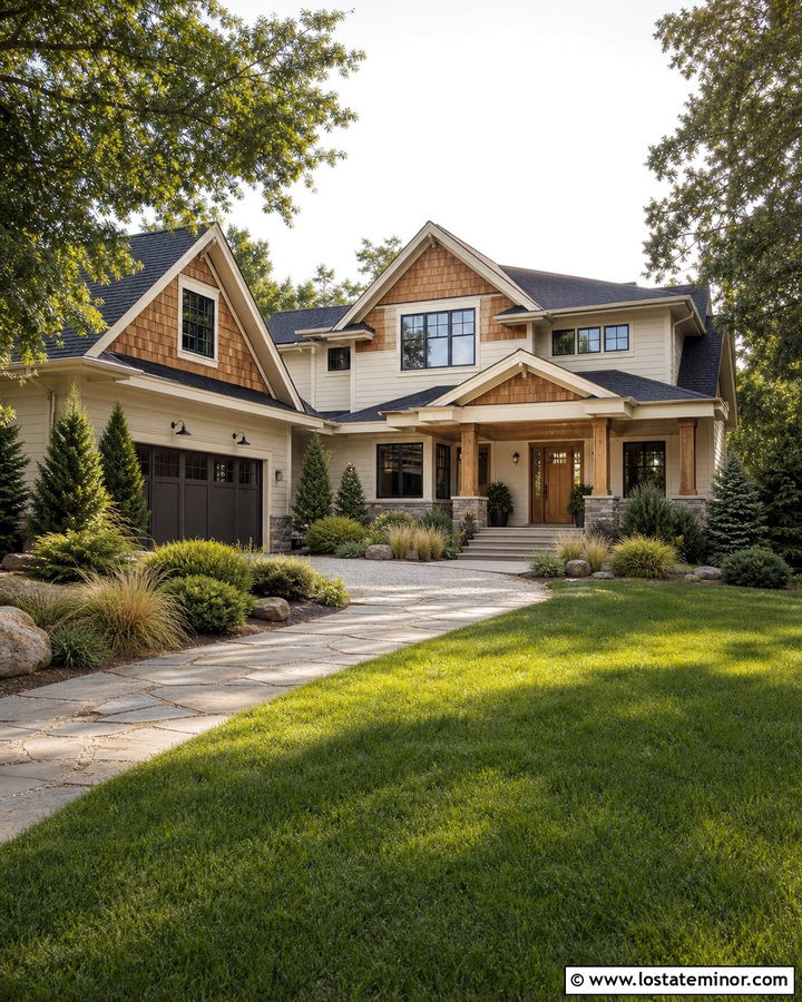 Sand House With Cedar Shake Gables - 30 Sand House Design With Gables Ideas