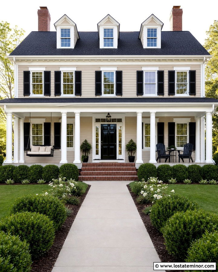 Sand House With Colonial Swing - 30 Sand House Design With Swing Ideas