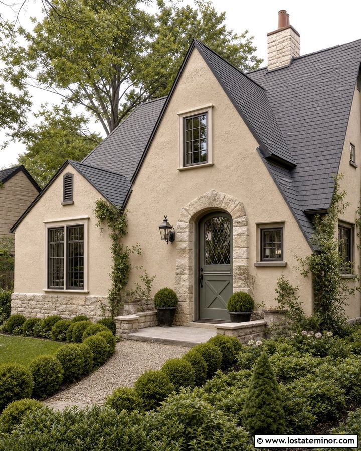 Sand House With Copper Green Dutch Door - 30 Sand House Design With Dutch Door Ideas