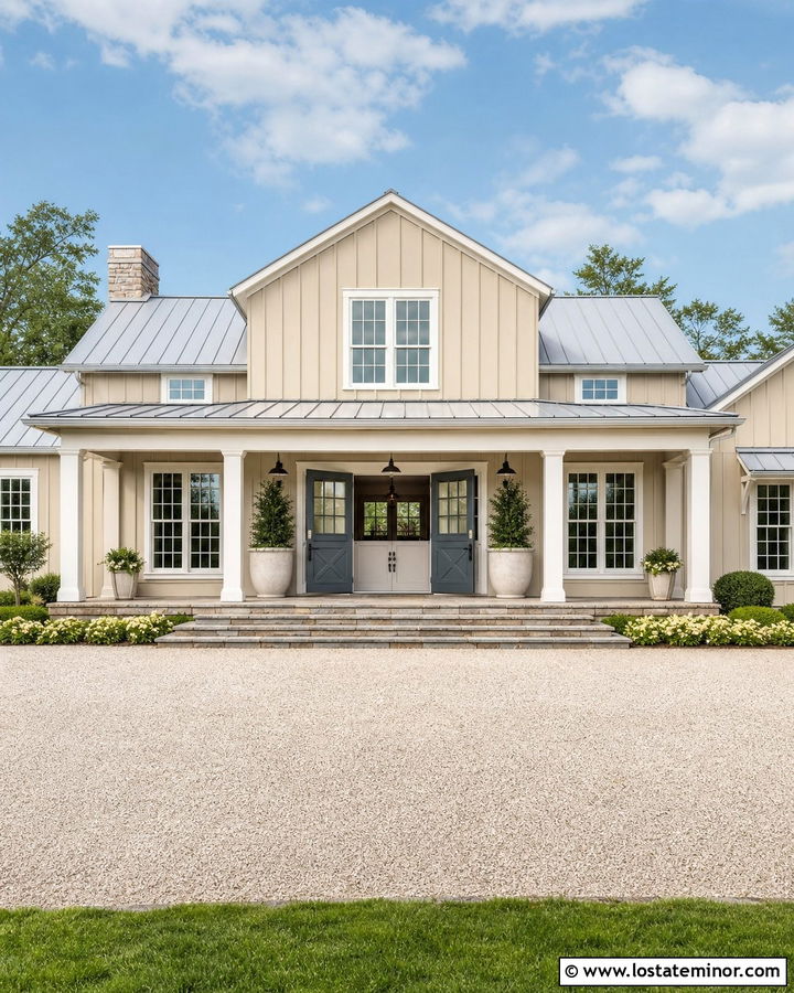 Sand House With Double Dutch Doors - 30 Sand House Design With Dutch Door Ideas
