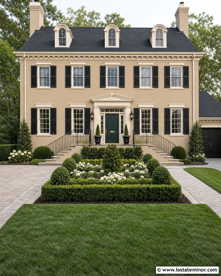 Sand House With Double Entrance Steps - 30 Sand House Design With Steps Ideas