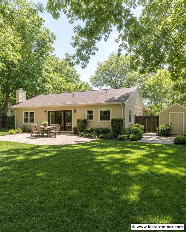 Sand House With Family Lawn - 30 Sand House Design With Backyard Ideas