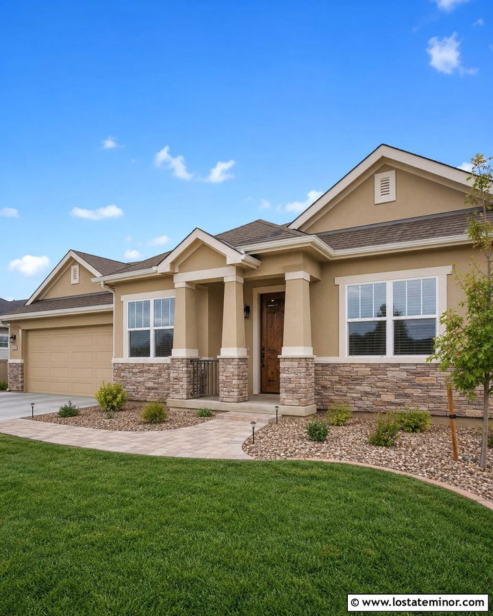 Sand House With Faux Stone Wainscoting - 30 Sand House Design With Wainscoting Ideas