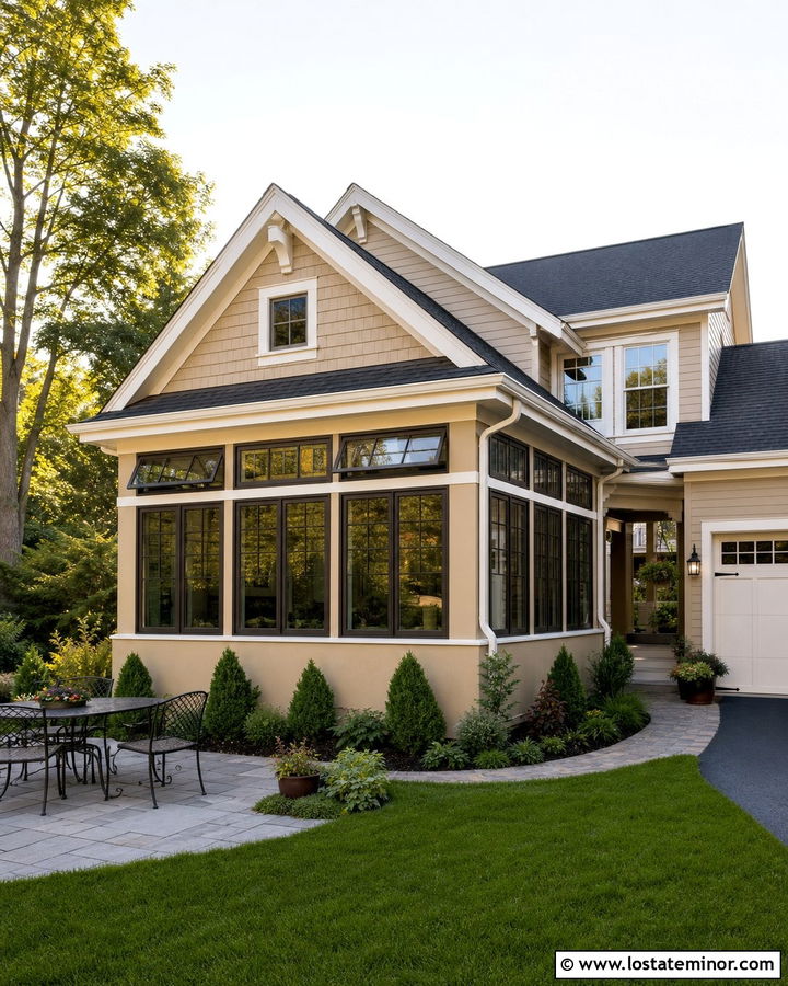 Sand House With Four Season Sunroom - 30 Sand House Design With Sunroom Ideas
