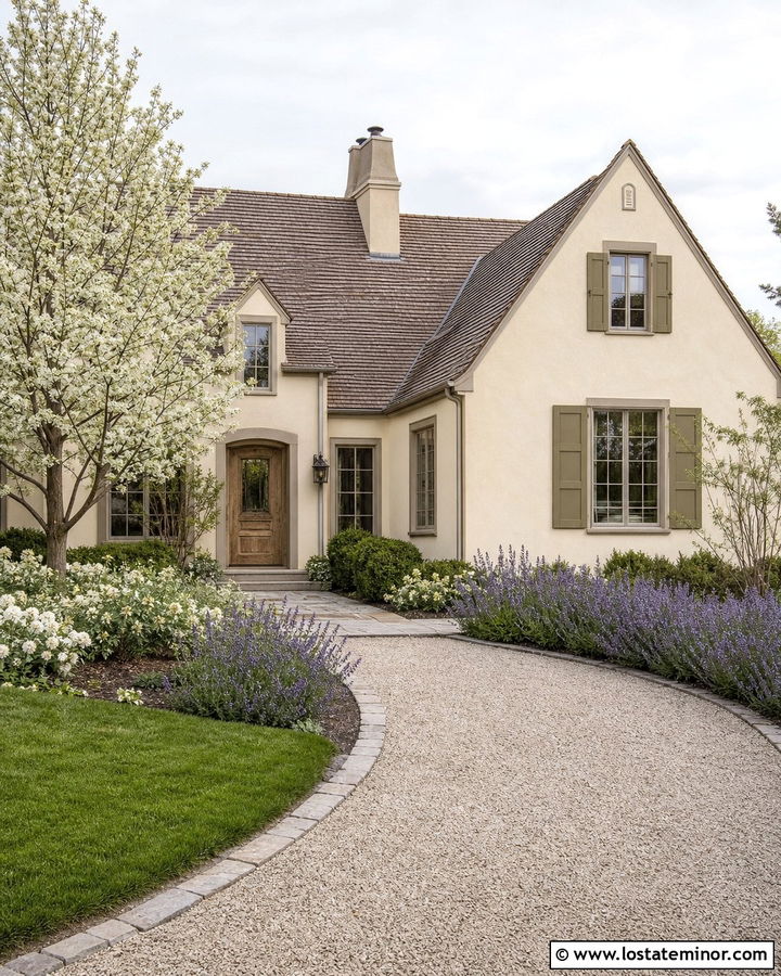 Sand House With Gravel Driveway - 30 Sand House Design With Driveway Ideas
