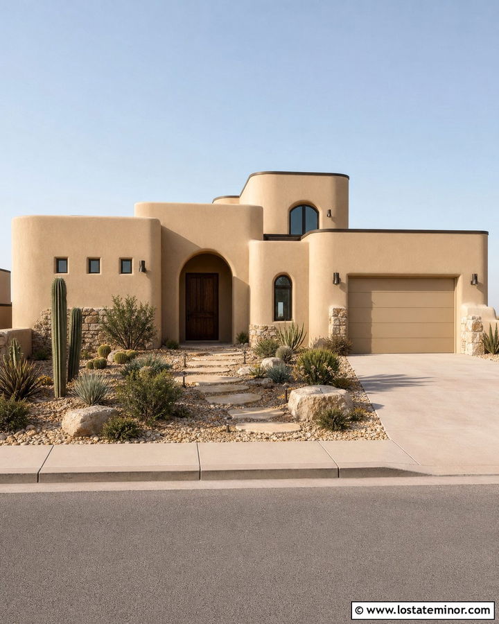 Sand House With Matching Sand Window Frames - 30 Sand House Design With Window Frames Ideas