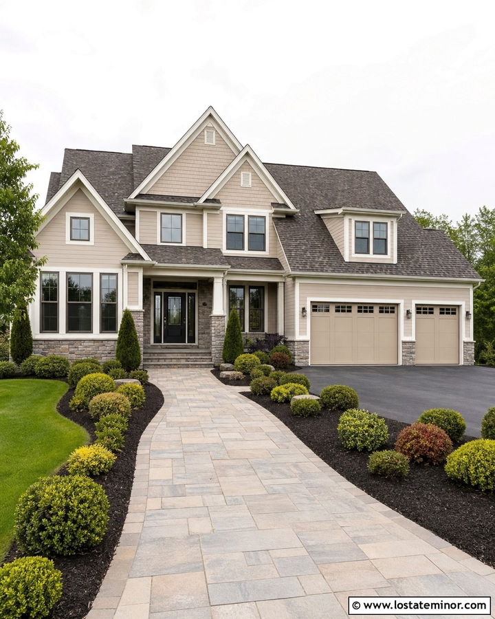 Sand House With Mixed Gray Shingle Roof - 30 Sand House Design With Roof Ideas