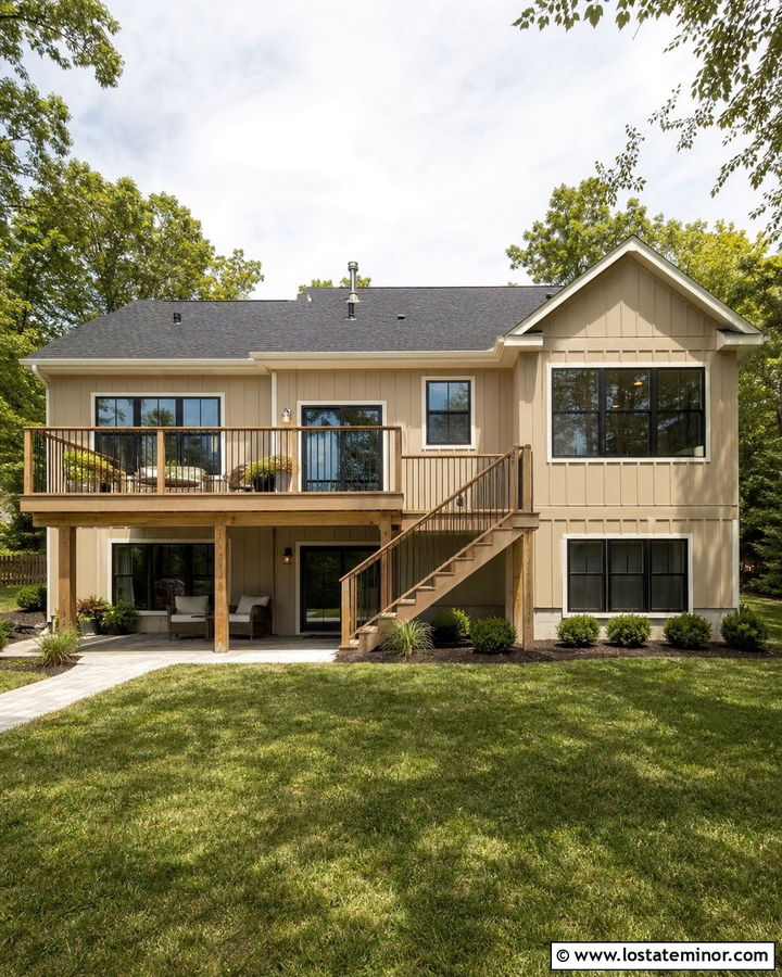 Sand House With Raised Deck - 30 Sand House Design With Backyard Ideas