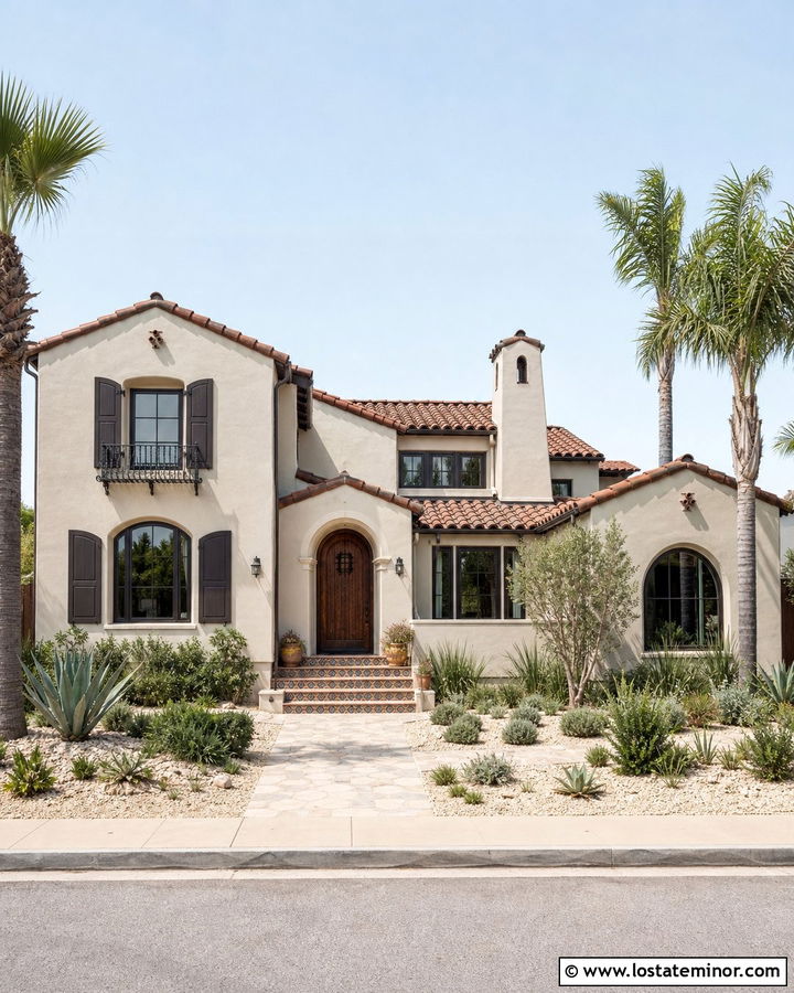 Sand House With Red Clay Roof - 30 Sand House Design With Roof Ideas