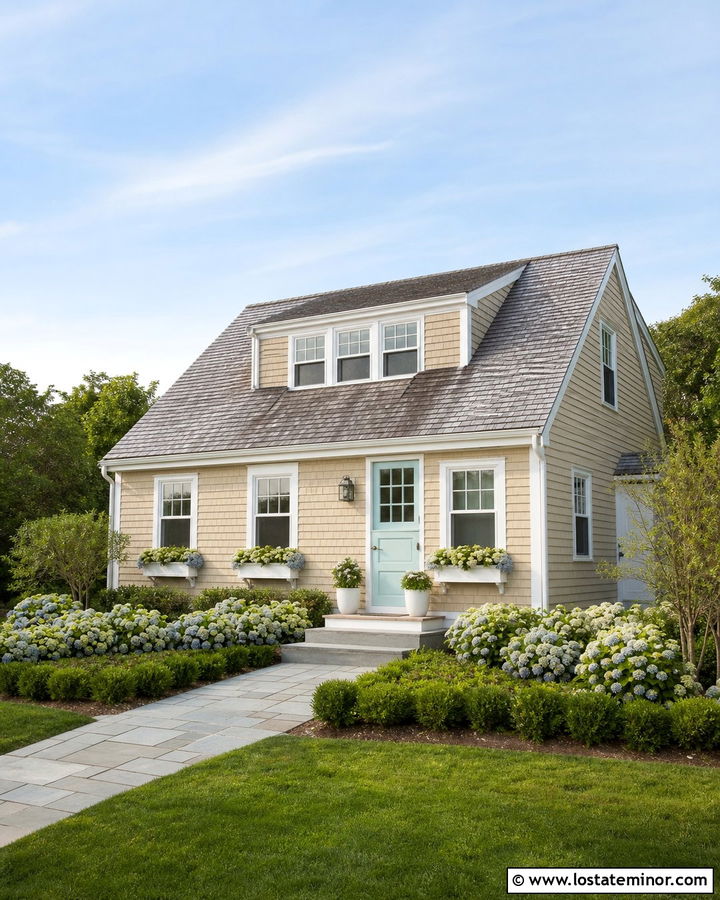 Sand House With Robins Egg Blue Dutch Door - 30 Sand House Design With Dutch Door Ideas