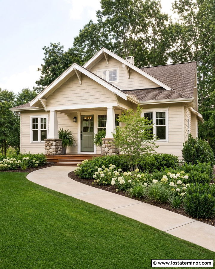 Sand House With Sage Green Dutch Door - 30 Sand House Design With Dutch Door Ideas