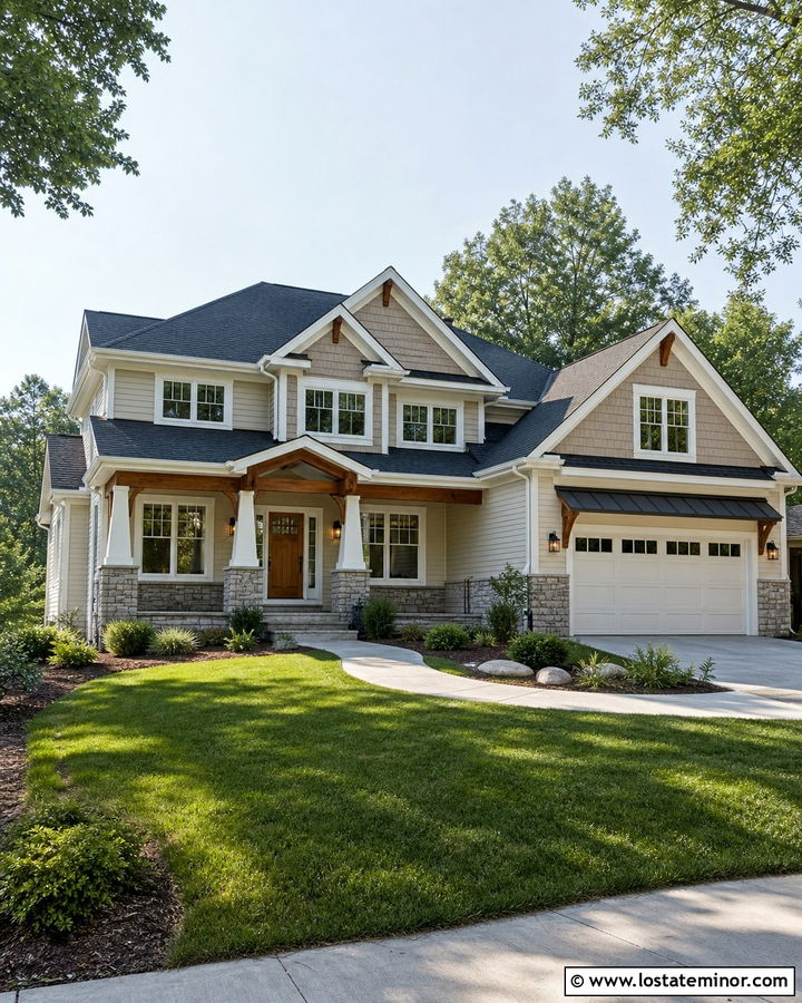 Sand House With Shingle Gables - 30 Sand House Design With Shingles Ideas