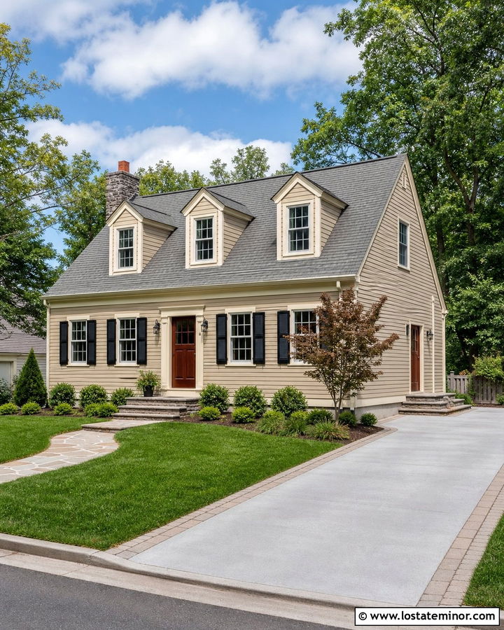 Sand House With Side Entry Driveway - 30 Sand House Design With Driveway Ideas