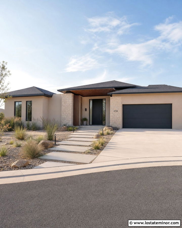 Sand House With Slatted Wood Porch Ceiling - 30 Sand House Design With Porch Ceiling Ideas