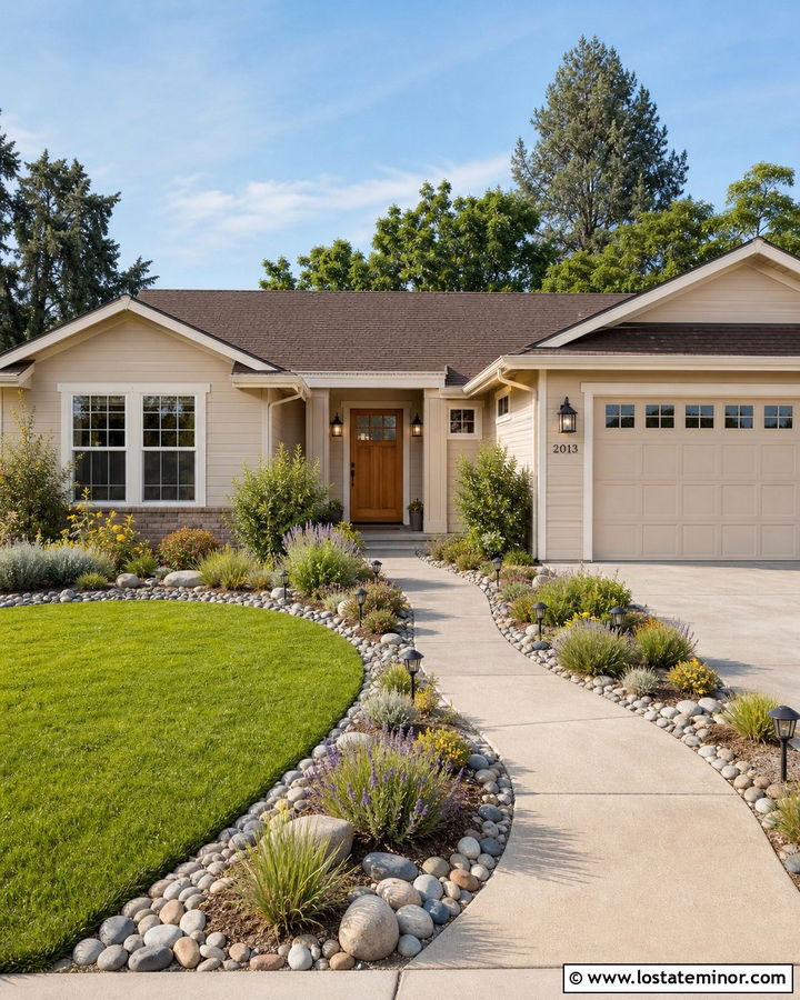 Sand House With Solar Landscape Lighting - 30 Sand House Design With Lighting Ideas