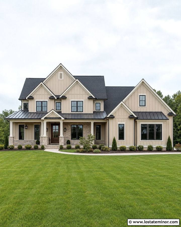 Sand House With Two Tone Roof - 30 Sand House Design With Roof Ideas
