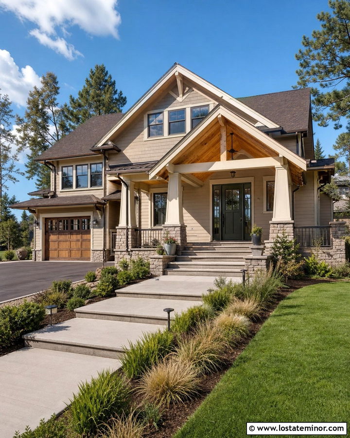 Sand House With Vaulted Wood Porch Ceiling - 30 Sand House Design With Porch Ceiling Ideas