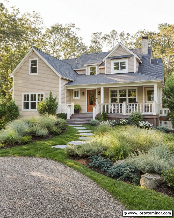 Sand House With Weathered Wood Deck - 30 Sand House Design With Deck Ideas
