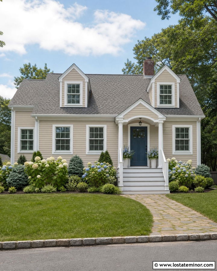 Sand House With White Porch Steps - 30 Sand House Design With Steps Ideas