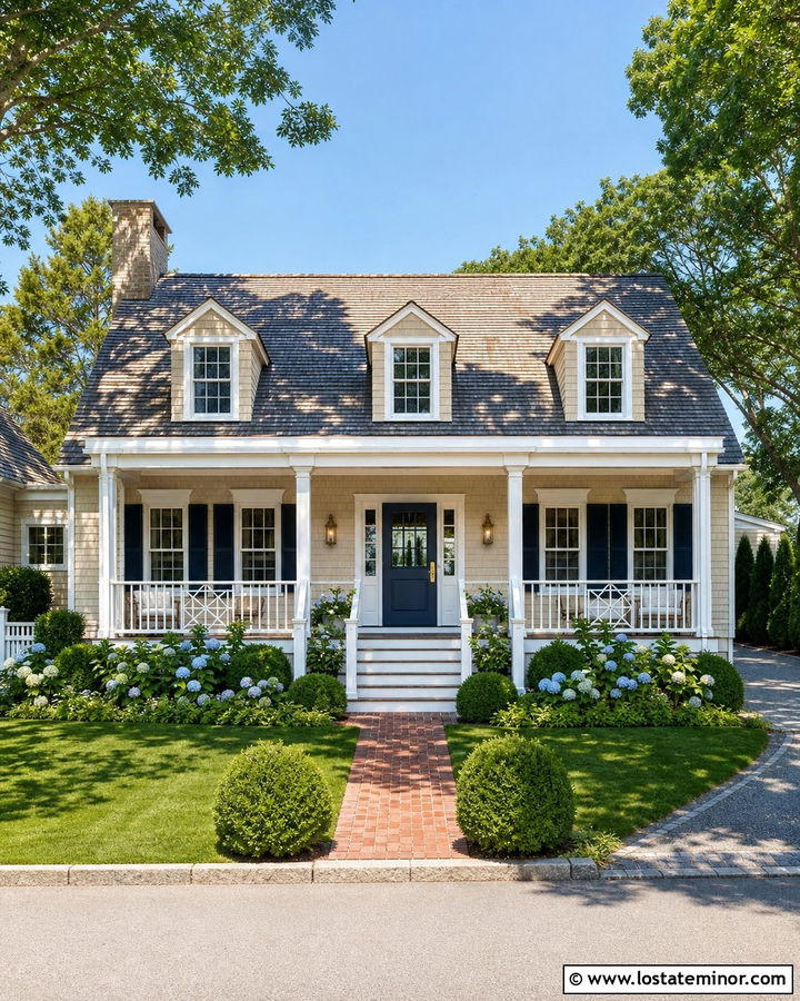 Sand House With White Trim Lighting - 30 Sand House Design With Lighting Ideas