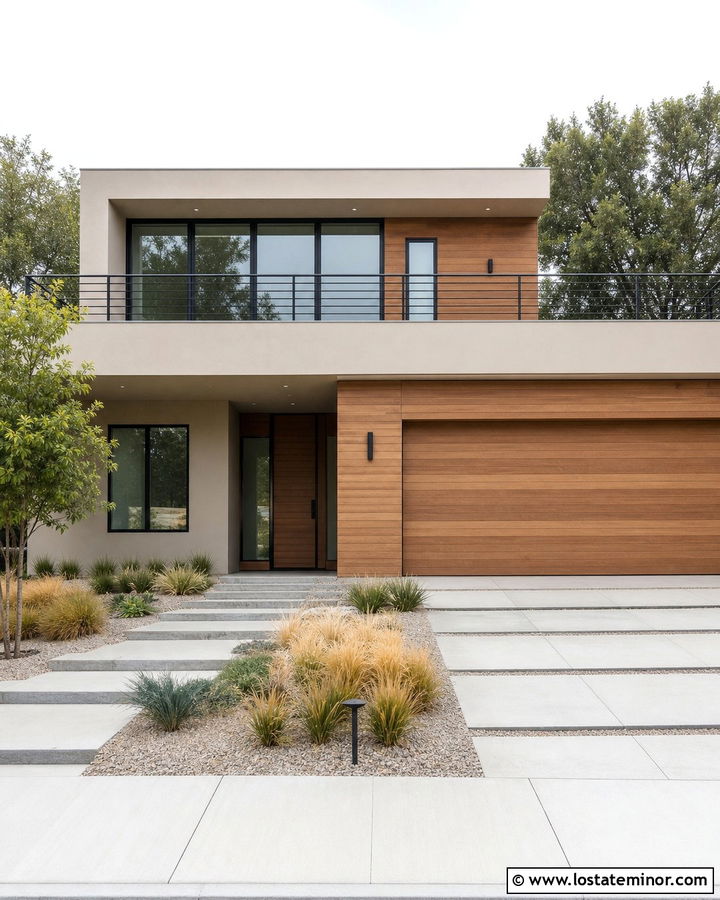 Sand Modern House With Steel Railings - 30 Sand House Design With Railings Ideas