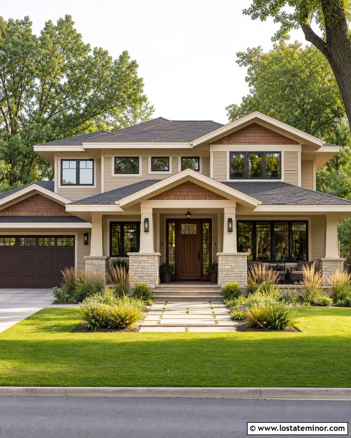 Sand Prairie House With Cedar Shake Accents - 30 Sand House Design With Cedar Shake Ideas