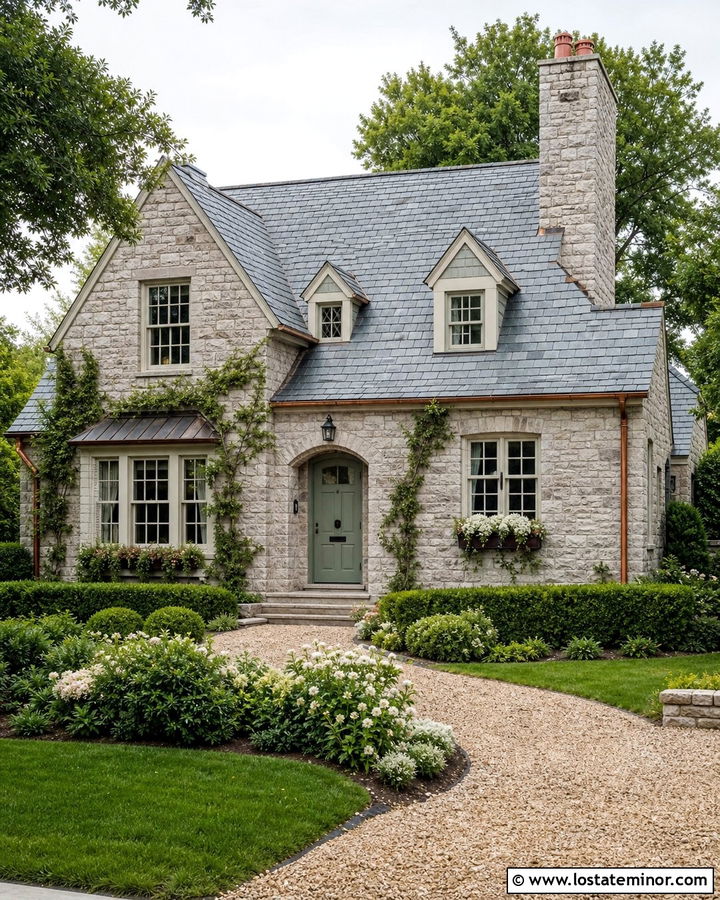 Stone Cottage With Slate Roof - 30 Stone House Design With Roof Ideas