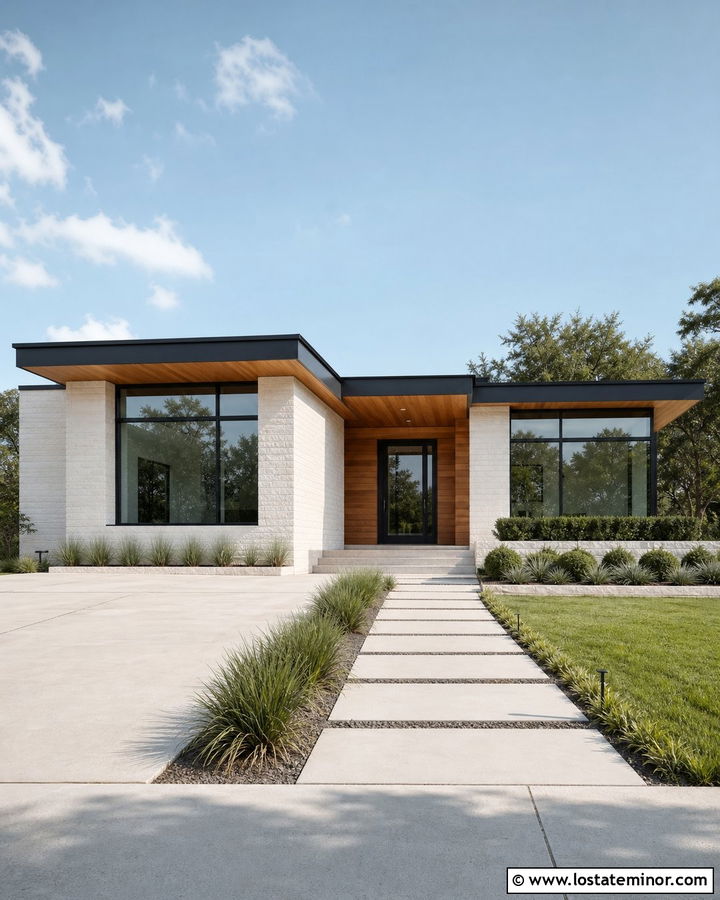 Stone House With Corner Windows - 30 Stone House Design With Window Frames Ideas