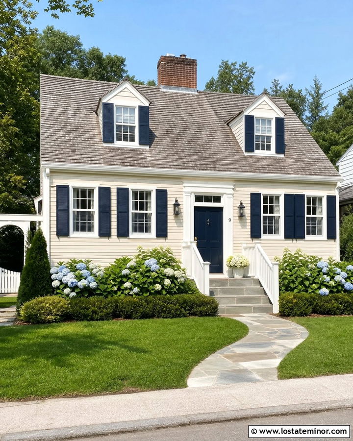 Tan Siding Cape Cod House - 30 Tan House Design With Siding Ideas