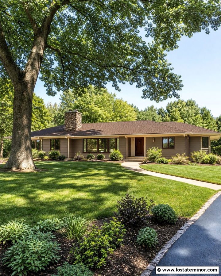 Taupe House With Brown Shingle Roof - 30 Taupe House Design With Roof Ideas