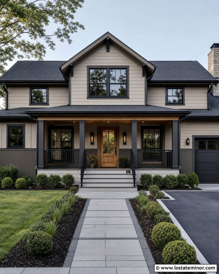 Taupe House With Fluted Panel Wainscoting - 30 Taupe House Design With Wainscoting Ideas