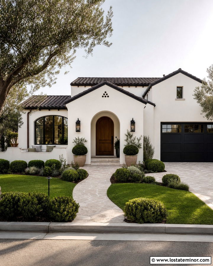 White House With Arched Front Porch - 30 White House Design With Front Porch Ideas