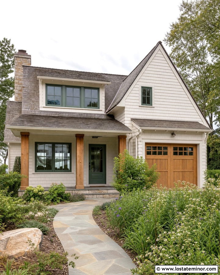White House With Asymmetrical Dormers - 30 White House Design With Dormers Ideas
